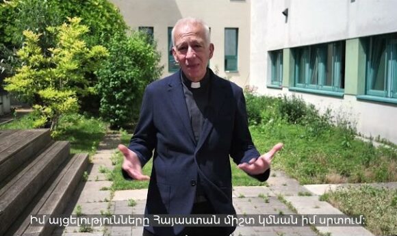 Monsignor Michael Landau, President of Caritas Europa